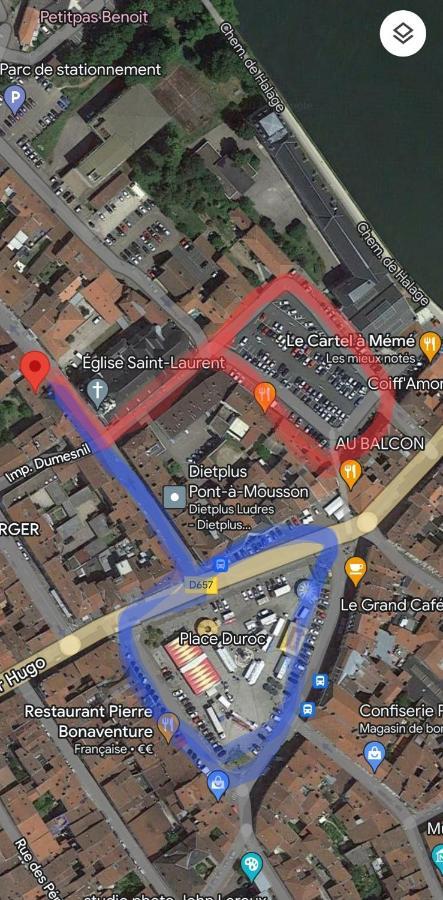 Causi Apartman Pont-à-Mousson Kültér fotó